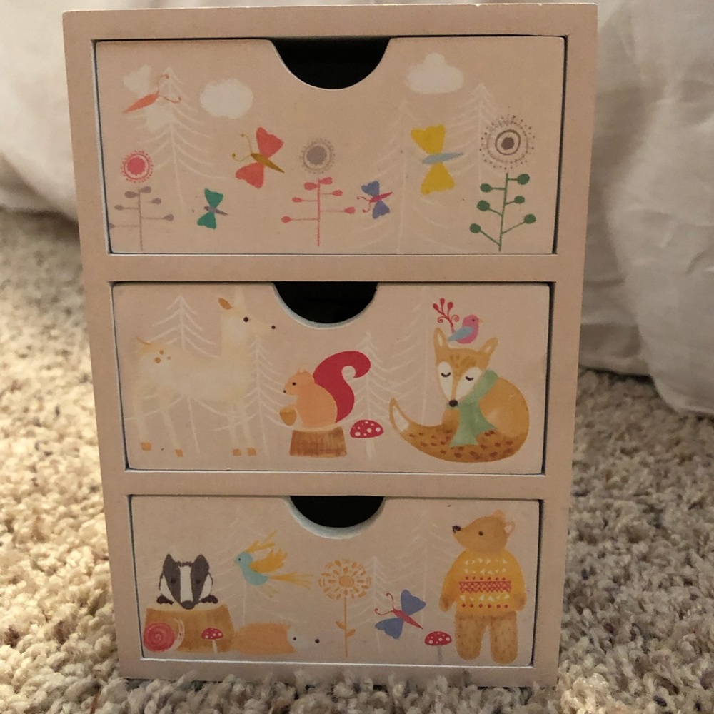 3 drawer jewelry box